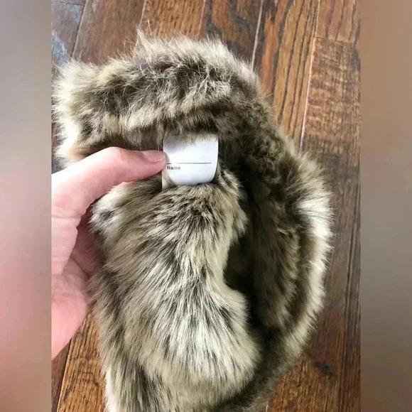 Hanna Andersson Infant XS (6-12M) Trapper Hat w/Faux Fur Lining - NWT! - Picture 6 of 8